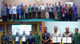 H. Ruksamin teken kerja sama dengan Universitas Nahdlatul Ulama Surabaya (Unusa) dan Universitas Negeri Surabaya (Unesa).