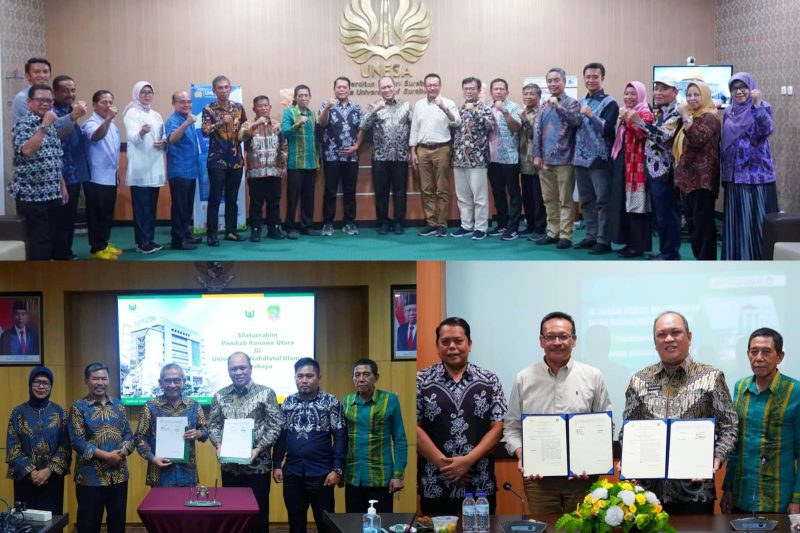 H. Ruksamin teken kerja sama dengan Universitas Nahdlatul Ulama Surabaya (Unusa) dan Universitas Negeri Surabaya (Unesa).