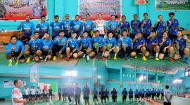 Kapolres Konut AKBP Priyo Utomo, SH.,S.I.K kembali buka kejujuran badminton bertempat di Gedung Olahraga (GOR) Wanggudu, Kamis 6 Mei 2024.