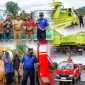 Bupati Konawe Utara, H. Ruksamin melakukan pengecekan menyeluruh untuk memastikan semua kendaraan dalam kondisi prima di Wanggudu, pelataran kantor bupati Konut. Senin, (10/06/2024). 