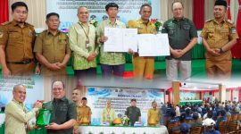 H. Ruksamin resmi membuka sosialisasi Program Rekognisi Pembelajaran Lampau (RPL) di Aula Anawai Ngguluri, Kantor Bupati Konut, 11 Juni 2024.
