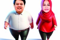 Yudhianto Mahardika (kanan) dan Nirna Lachmuddin (kiri).