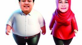 Yudhianto Mahardika (kanan) dan Nirna Lachmuddin (kiri).