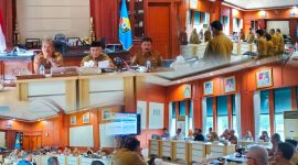 Rakor Pengendalian Inflasi di daerah yang setiap minggunya melalui Zoom Meeting.