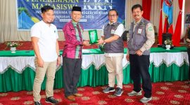 Asisten III Administrasi Umum Drs. la Ondjo, M. Si., menerima mahasiswa Institut Agama Islam Negeri (IAIN) Kendari bertempat di Aula Anawai Ngguluri. Kamis, 4 Juli 2024.