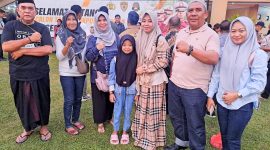 Keluarga rifda turut berbagai atas kelulusan Taruni Akpol 2024.