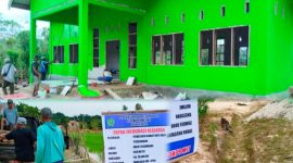 Pembangunan Gedung Serba Guna dan Drainase Desa Lalopisi tahun anggaran 2024.
