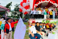 Bupati H Surunuddin Dangga, ST membuka secara resmi Pekan Olahraga dan Seni.