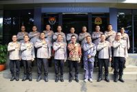 LAN Bersama Polri jalin Sinergitas di Gedung Divisi Humas Polri, hari ini (02/08/2024).