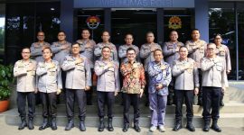 LAN Bersama Polri jalin Sinergitas di Gedung Divisi Humas Polri, hari ini (02/08/2024).