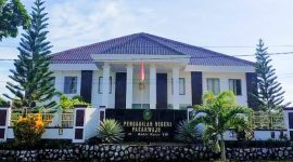 Kantor Pengadilan Negeri (PN) Pasarwajo. (*Foto Ist)