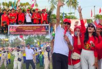 Wakil Bupati Konawe Utara, H. Abuhaera resmi membuka Pekan Olahraga dan Seni di Kecamatan Lasolo dan Kecamatan Molawe. Rabu, (07/08/2024).