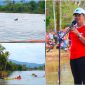 Wabup Konut, H. Abuhaera, resmi membuka lomba balap Katinting tingkat kabupaten dan balap Perahu Dayung tingkat Kecamatan Asera di pelabuhan Desa Puuwanggudu. Kamis, (22/08/2024).