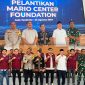 Pelantikan 23 pengurus Kecamatan Mario Center Foundation berlangsung di Aula Tanduale. Bombana. Sabtu, (24/08/2024).