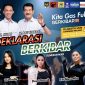 Deklarasi akbar Pasangan Calon (Paslon) Bupati dan Wakil Bupati Konawe Utara (Konut), Ikbar-Abuhaera di Lapangan Molawe. 