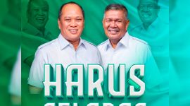 Paslon Gubernur dan Wakil Gubernur Sultra 2024, H. Ruksamin-Sjafei Kahar. 