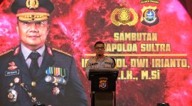 Irjen Pol Dwi Irianto, S.I.K., M.Si membuka Rapat Kerja Teknis gabungan 7 Direktorat wujudkan polri presisi dilaksanakan di salah satu hotel di kota kendari. 