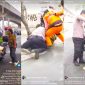 Aiptu Agus Supriyatna yang mengamankan seorang pria bernama Danovan Sembiring Meliala (43) di Pulogadung, Jakarta Timur. Jum'at (06/09/2024).