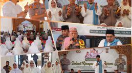Polres Konawe Utara gelar Maulid Nabi Muhammad SAW 1446 H di Masjid Miftahul Faidzin Mapolres Konut, Selasa (10/09/2024).