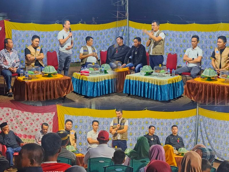 Pasangan Ikbar-Abuhaera melakukan silaturahmi ke Desa Walasolo, Kecamatan Asera, Konawe Utara. Selasa, (10/09/2024).