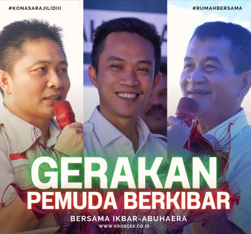 Ketua Tim Harian Berkibar, Samir S.IP., M.Si (Kiri Rompi Kream), menekankan pentingnya solidaritas kepada seluruh relawan, simpatisan, serta anggota sayap di tingkat desa, kelurahan, dan kecamatan. 