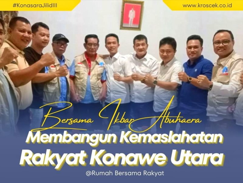 Elvis Mamengko, salah satu Tokoh Masyarakat dan Pemekaran Konawe Utara bersama Tim Pemenangan Ikbar-Abuhaera solid dan kompak perjuangkan kemenangan Berkibar di Pilkada Serentak Tahun 2024.