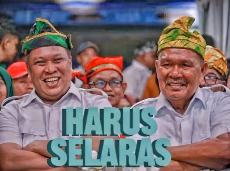 Pasangan Calon Gubernur dan Wakil Gubernur Sulawesi Tenggara, H. Ruksamin dan H. LM Sjafei Kahar.