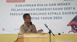 Drs. La Ode Saifuddin, M.Si, kembali melaksanakan kunjungan kerja ke wilayah-wilayah di Kabupaten Konawe Utara.