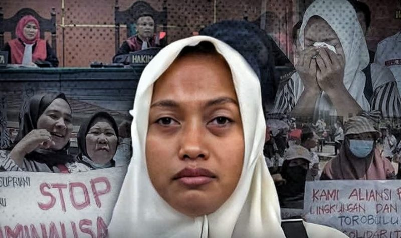 Guru Supriyani di Kursi Pesakitan. Foto Istimewa Fakta tvOne.