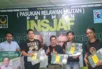 Preman Insjaf terus masif memperkuat dukungan program kerja Pasangan Tagline Harus Selaras kepada masyarakat wawotobi. Sabtu (12/10/2024).