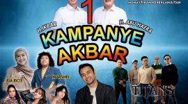 Kampanye Akbar, Paslon Bupati dan Wakil Bupati Konawe Utara, Ikbar-Abuhaera.