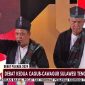 Debat kedua, Pasangan Calon Gubernur dan Wakil Gubernur Sultra, Nomor Urut Satu, Ruksamin-Sjafei bakal tingkatkan Daya Saing Sultra Sebagai Pusat Energi Dunia, di Kolaka, Jumat, (01/11/2024). Foto : Doc MetroTV.