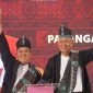 Pasangan calon Gubernur dan Wakil Gubernur Sulawesi Tenggara (Sultra), Ruksamin-Sjafei, laksanakan debat kedua, di aula hotel Sutan Raja, Kolaka, Jumat (01/11) malam.
