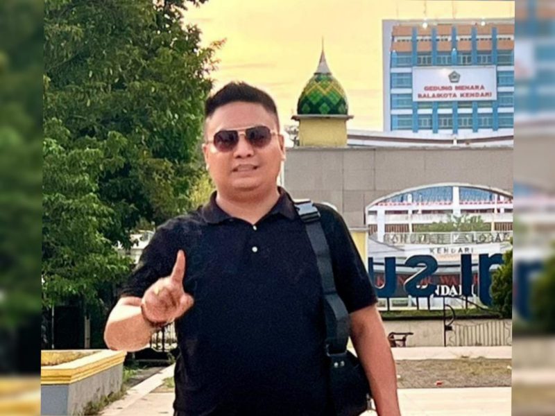 Juru Bicara Pasangan Calon Gubernur dan Wakil Gubernur Sultra, Nomor Urut Satu, Ruksamin-Sjafei, Midun Makati. 