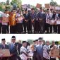 Peringati HGN Ke-30, Bupati Konut, H.  Ruksamin Apresiasi 18 Guru Penggerak Angkatan 10, dengan menyerahkan Laptop Gratis. Senin (25/11/2024).