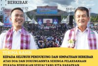 Pasangan Ikbar-Abuhaera Nomor Urut 1.