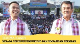 Pasangan Ikbar-Abuhaera Nomor Urut 1.
