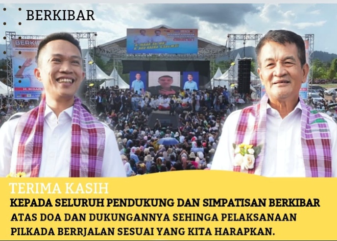 Pasangan Ikbar-Abuhaera Nomor Urut 1.