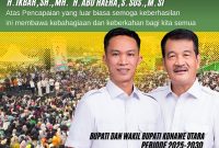 Pasangan Ikbar-Abuhaera Nomor Urut 1.