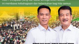 Pasangan Ikbar-Abuhaera Nomor Urut 1.