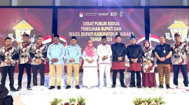Foto Bersama usai Debat Publik 2 Pilkada Bombana 2024