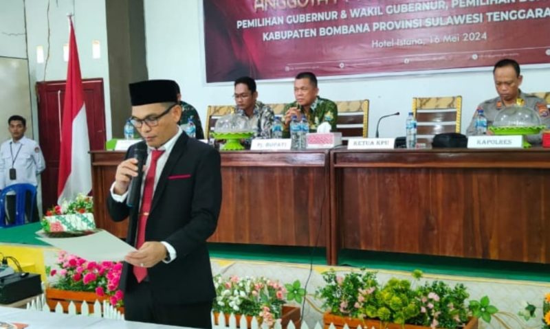 Ketua KPU Bombana, Hasdin Nompo