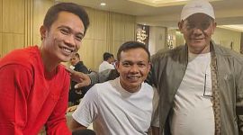 Pertemuan kedua pasangan calon bupati konawe dan konawe utara, Ikbar bersama Yusran Akbar komitmen membangun daerah.