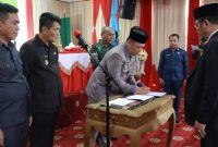 Ruksamin teken APBD Kabupaten Konawe Utara tahun 2025 sebesar Rp1,43 triliun.
