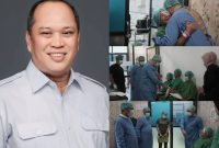 Bakti Sosial Operasi Katarak Gratis di BLUD Rumah Sakit Konawe Utara. Senin, (06/01/2025).