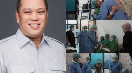 Bakti Sosial Operasi Katarak Gratis di BLUD Rumah Sakit Konawe Utara. Senin, (06/01/2025).