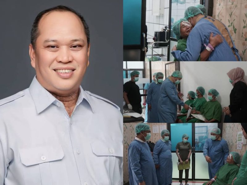 Bakti Sosial Operasi Katarak Gratis di BLUD Rumah Sakit Konawe Utara. Senin, (06/01/2025).
