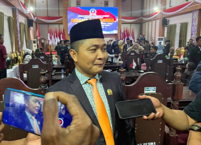 Ketua Komisi III Dewan Perwakilan Rakyat Daerah (DPRD) Konawe Utara (Konut), Samir, S.IP., M.Si., 