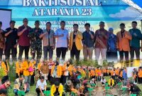 Ketua Komisi III DPRD Konut, Samir, S.IP., M.Si turut mengikuti pembukaan Baksos berlangsung dilaksanakan pada Kamis, 23 Januari 2025, bertempat di Lapangan Desa Taipa, Kecamatan Lembo, Konawe Utara.