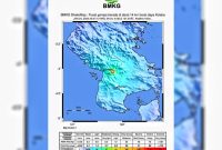 Gempa bumi mengguncang wilayah Lalolae, Kabupaten Kolaka Timur, Jumat, 24 Januari 2025, pukul 21:37:12 WITA.